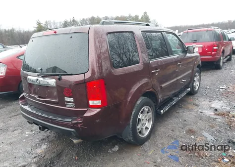 2011 Honda Pilot Touring z USA, uszkodzony, nr VIN 5FNYF4H90BB092727